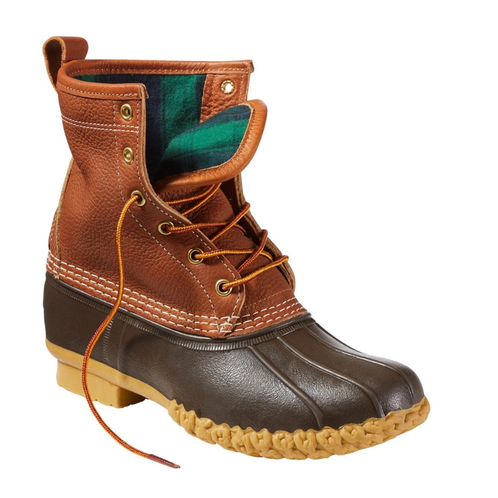 LL Bean Flannel-Lined Bean Boots
